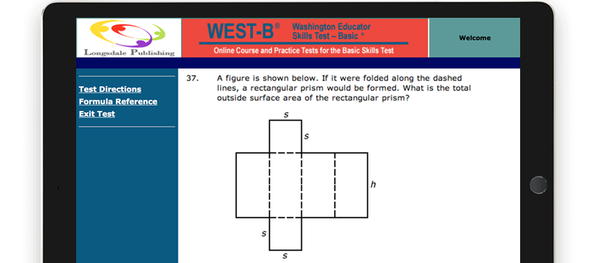 WEST-B test question