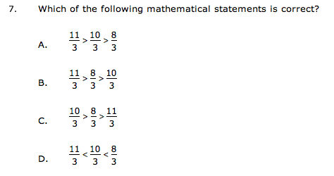 WEST-B | Math Practice Test | Problem 7